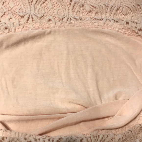 Ladies Forever 21 Pink Lace Dress - Picture 9 of 12